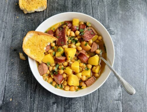 Swerve Into Fall with Sarah Morey & a Spanish Bean Soup Recipe