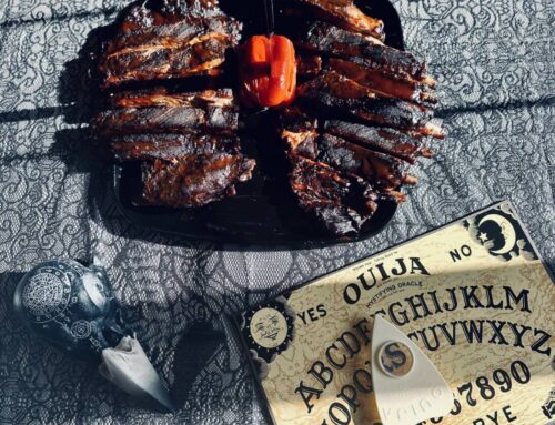 Seances Inspire Spooky Smoked Ribs with Cherry Coke Barbecue Sauce